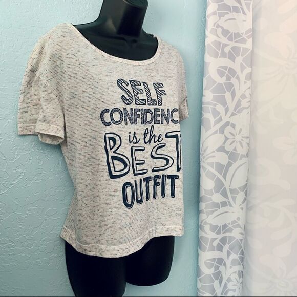 Just g Graphic Scoop Neck Short Sleeve T-shirt Size Small - Picture 5 of 8